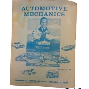 Vtg Automotive Mechanics Commercial Trade Institute AT 6 to 10 Gears Hydra Matic